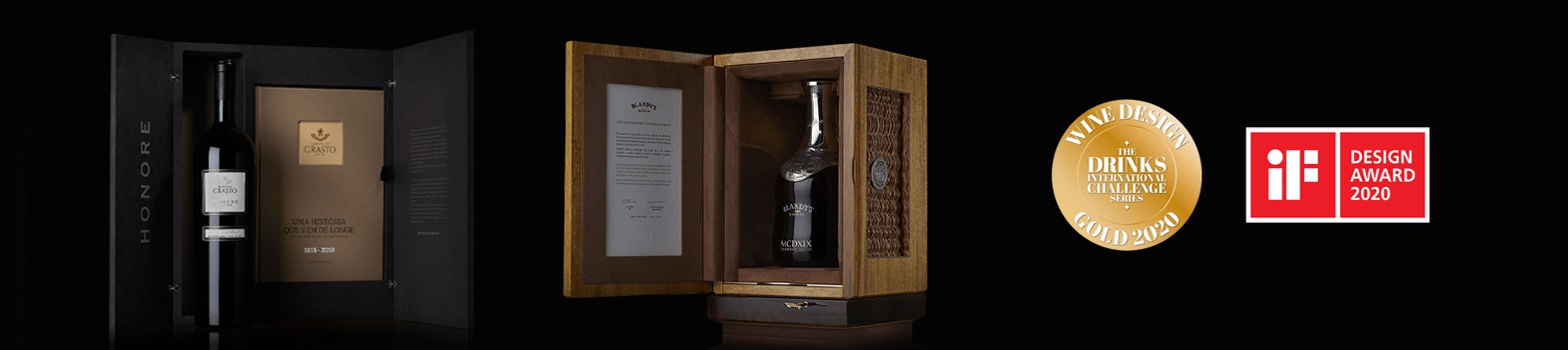 Omdesign duplamente premiada por design de embalagem