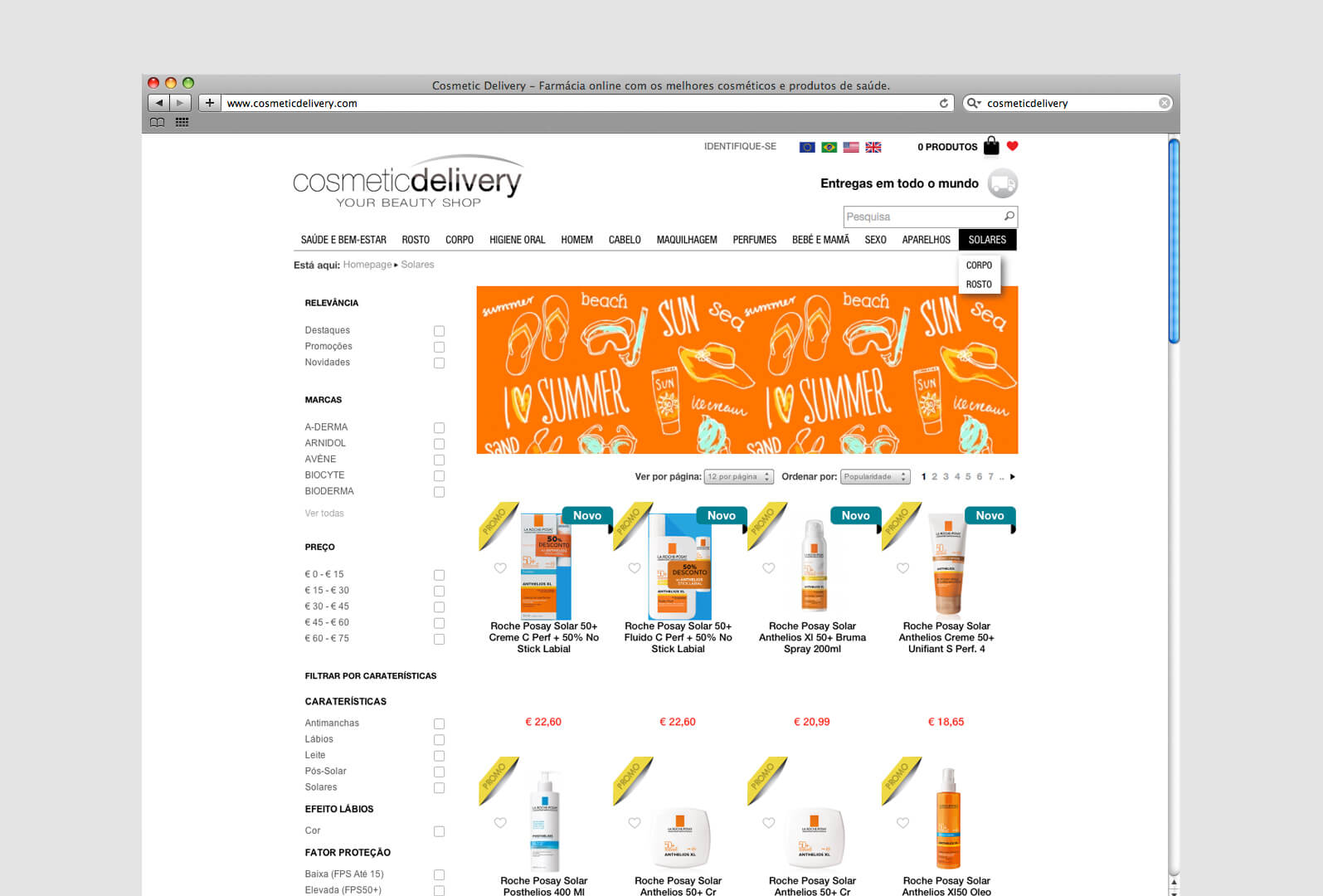 P2_Loja Cosmetic Delivery