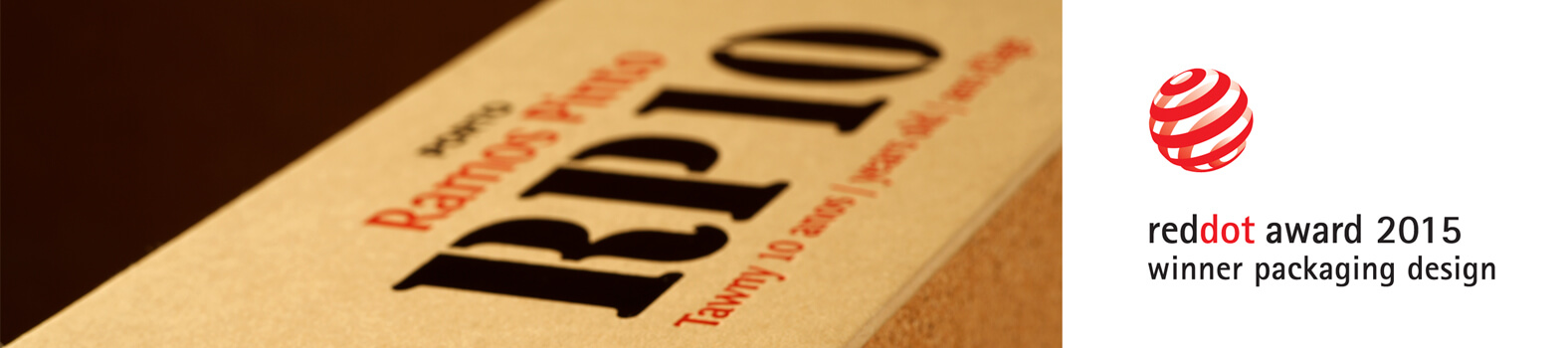 Omdesign wins Red Dot with Ramos Pinto package